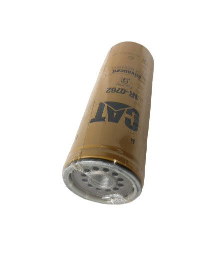 Suku cadang Excavator Asli 1R0762 Filter Bahan Bakar untuk Caterpillar Excavator 3126B / C11 / 966H / D6R / 980H / Engine